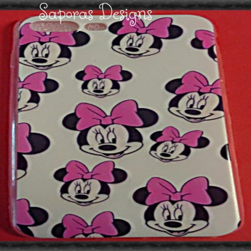 Minnie Mouse Theme Silicone Iphone 7 Plus Case